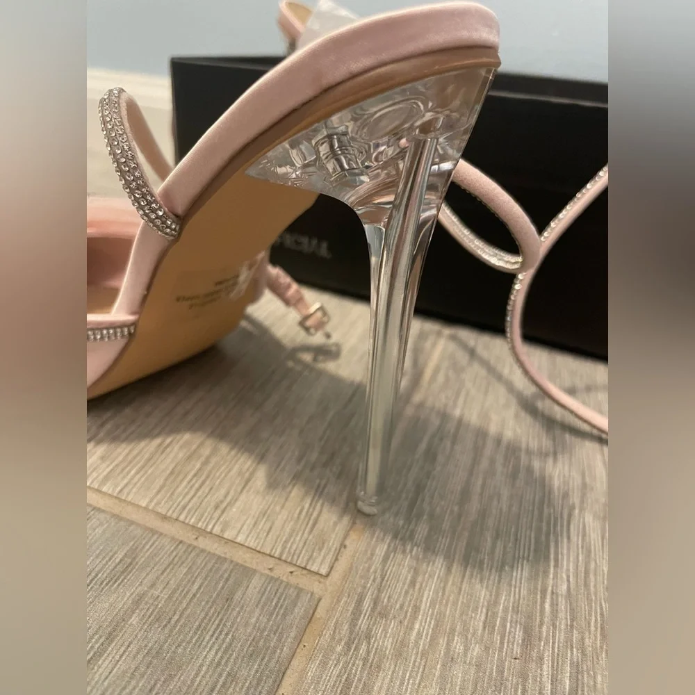 NIB Pink Sparkly heels EGO